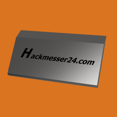 Hackmesser / Schnellwechselklinge 108x60x7 mm 30&deg;...