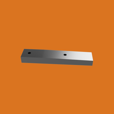 Vertical Knife 190x30x20 for T&uuml;nnissen / TS-Industrie