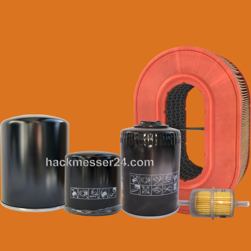 Filterpaket f&uuml;r SCHLIESING 500 MX mit HATZ Motor 4L41C und Hydraulikfilter HF00120
