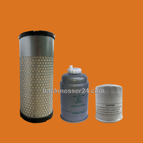 Filterpaket f&uuml;r Jensen A 530 L mit Kubota D-1105T E